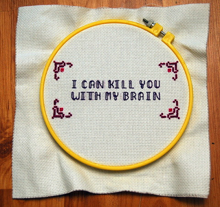 Illustration for article titled Needlepoint Samplers Put the Whedonverse in Stitches